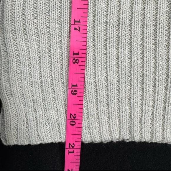 Mystree Light Green V-Neck Sweater with Ruffle Sleeves - Picture 8 of 8